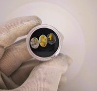 3 x Gold Quartz Cabochon Parcel - 3.07cts