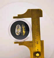 2 x Gold Quartz Cabochon Parcel - 4.55cts