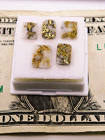 5 x Gold in Quartz Cabochon Parcel - 10.88cts