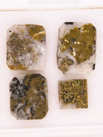 4 x Gold Quartz Cabochon Parcel - 18.94cts