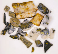 Gold Quartz Specimen Parcel 21.02 Grams
