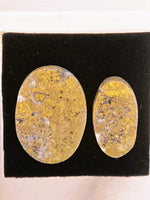 2 x Colorado Gold in Quartz Cabochons 20.74cts