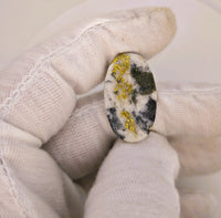 12.68ct 16to1 mine Gold Quartz Cabochon