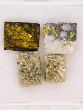 4 x Gold Quartz Cabochon Parcel - 8.95cts