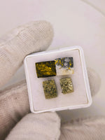 4 x Gold Quartz Cabochon Parcel - 8.95cts