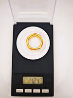 14K Milor Italy Twist Enamel Ring