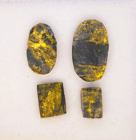 4 x Gold Quartz Cabochon Parcel - 12.25cts