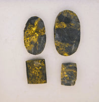 4 x Gold Quartz Cabochon Parcel - 12.25cts