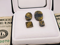 4 x Gold Quartz Cabochon Parcel - 12.25cts