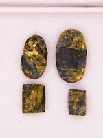 4 x Gold Quartz Cabochon Parcel - 12.25cts