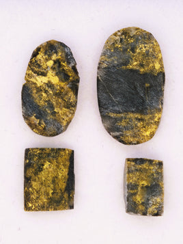 4 x Gold Quartz Cabochon Parcel - 12.25cts