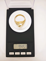 10K Gold in Quartz Signet Ring 16to1 Mine