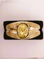 14K 16to1 Mine Gold Quartz Ring GEM