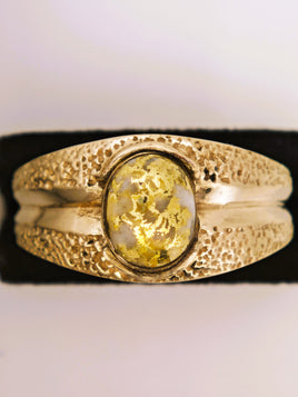 14K 16to1 Mine Gold Quartz Ring GEM