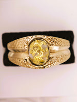 14K 16to1 Mine Gold Quartz Ring GEM