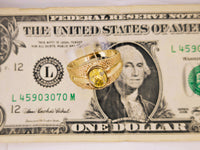 14K 16to1 Mine Gold Quartz Ring GEM