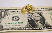 14K 16to1 Mine Gold Quartz Ring GEM