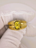 14K 16to1 Mine Gold Quartz Ring GEM