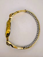 22K RARE Vintage 1980’s Seiko Quartz Gold Nugget Diamond Watch