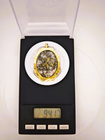 10K Gold Quartz Specimen Pendant