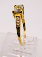9ct Gold Quartz & Diamond Ring 16to1 Mine