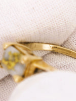 9ct Gold Quartz & Diamond Ring 16to1 Mine