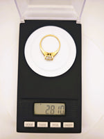 9ct Gold Quartz & Diamond Ring 16to1 Mine
