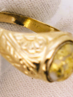 18K 16to1 Mine Gold Quartz Ring GEM