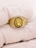 18K 16to1 Mine Gold Quartz Ring GEM