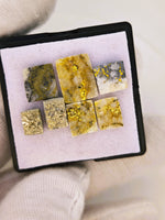 7 x Gold Quartz Cabochon Parcel - 14.36cts