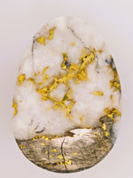 19.38ct Gympie Australia Gold Quartz & Platinum Cabochon