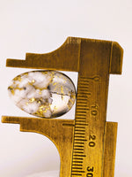 19.38ct Gympie Australia Gold Quartz & Platinum Cabochon