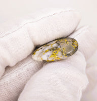 19.38ct Gympie Australia Gold Quartz & Platinum Cabochon