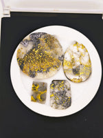 4 x Nevada Gold Quartz Cabochon Parcel - 57.54cts