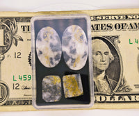 4 x California Gold Quartz Cabochon Parcel - 34.55cts