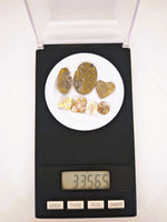 7 x California Gold Quartz Cabochon Parcel - 33.56cts