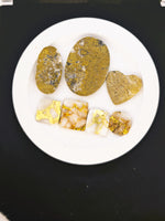 7 x California Gold Quartz Cabochon Parcel - 33.56cts