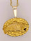 22K Alaskan Nugget Salmon Fish Pendant