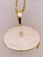 22K Alaskan Nugget Salmon Fish Pendant