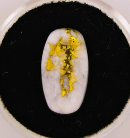 5.13ct 16to1 mine Gold Quartz Cabochon