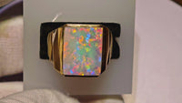 10K Solid 7.10ct Australian Opal Ring