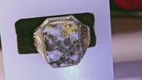 Antique 14K Two-Tone Gold Colorado Gold Quartz Ring