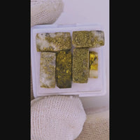 6 x Gold Quartz Cabochon Parcel - 17.20ct