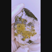 36.19 Grams Huge SUPER RICH Californian Gold Quartz Slab