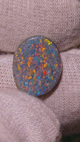4.20ct Solid Australian BLACK Opal