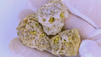 48.88 Grams Trio Colorado Crystalline Gold Quartz Nugget Specimens