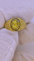 18K 16to1 Mine Gold Quartz Ring GEM