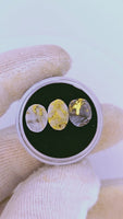 3 x Gold Quartz Cabochon Parcel - 3.07cts