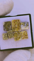 7 x Gold Quartz Cabochon Parcel - 14.36cts